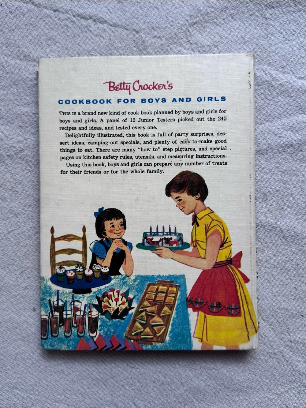 Vintage 1957 Betty Crocker’s Cook Book for Boys and Girls